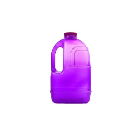 BAKEBETTER 1 gal Square Water Bottle with 48 mm Cap, Purple BA2582933